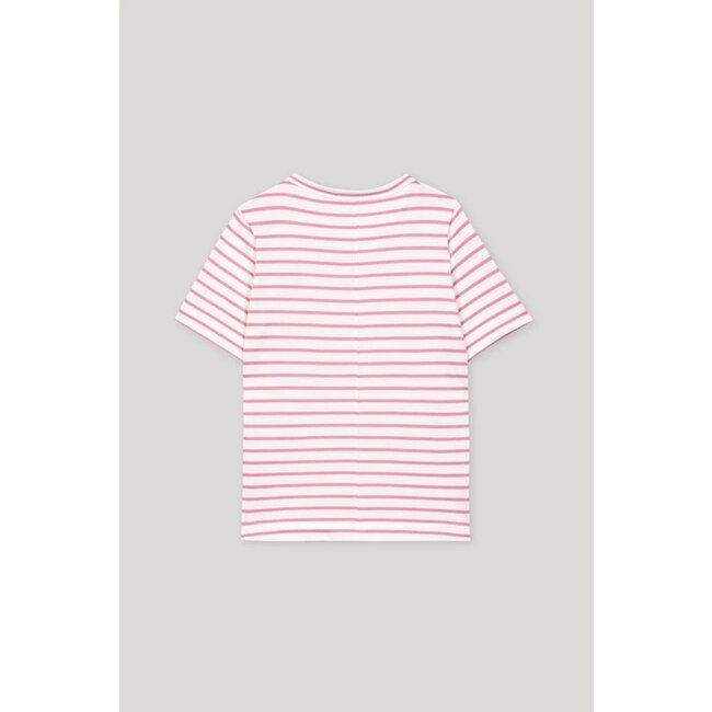 Luisa Cerano Striped half-sleeved shirt