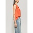 Luisa Cerano Top with tie ribbon hibiscus