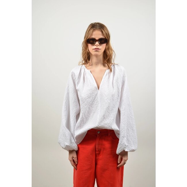 COLLECTORS club Tension blouse ecru