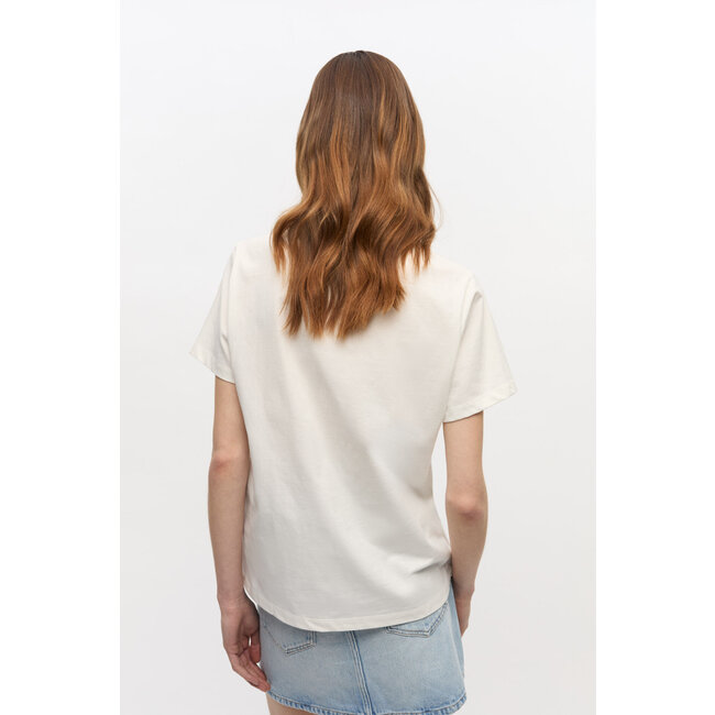 GANNI Basic Cotton Jersey Grapes Relaxed T-shirt