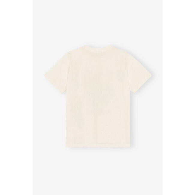 GANNI Basic Cotton Jersey Grapes Relaxed T-shirt