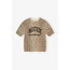 GANNI Graphic Wool Mix Printed Leopard T-shirt
