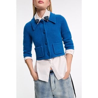 Dorothee Schumacher Dorothee Schumacher Modern Statement Jacket Blue Coral