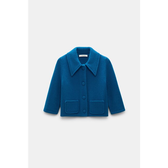 Dorothee Schumacher Modern Statement Jacket Blue Coral