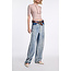 Dorothee Schumacher Denim Romance Pants Marble Blue