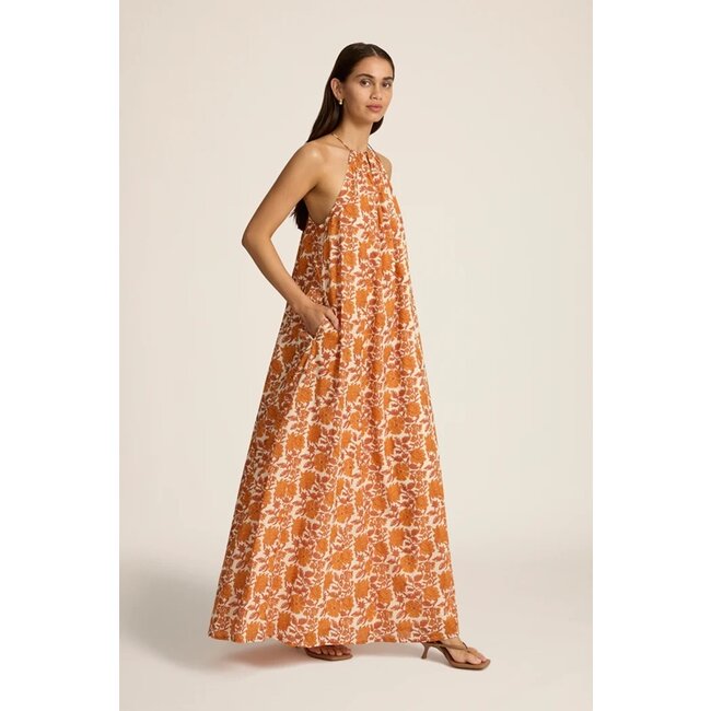 HANNAH Valeria Maxi Jurk Albenya Desert