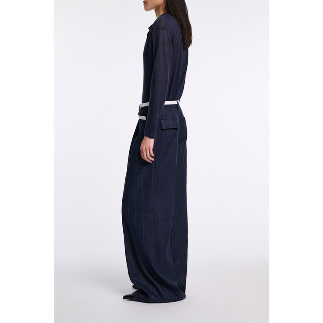 Dorothee Schumacher Modern Sophistication Pants Blue Night