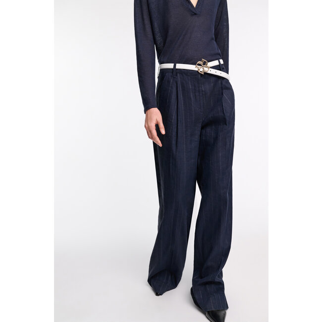 Dorothee Schumacher Modern Sophistication Pants Blue Night