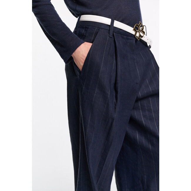 Dorothee Schumacher Modern Sophistication Pants Blue Night
