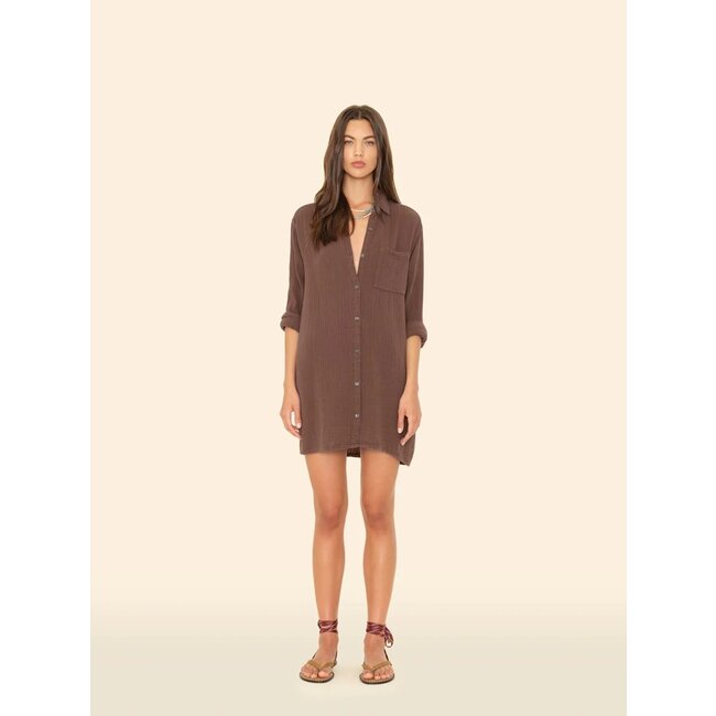 Xirena Tyson Dress Cocoa Bean