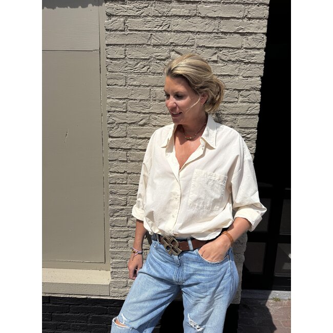 Xirena Sydney Shirt Oysterette