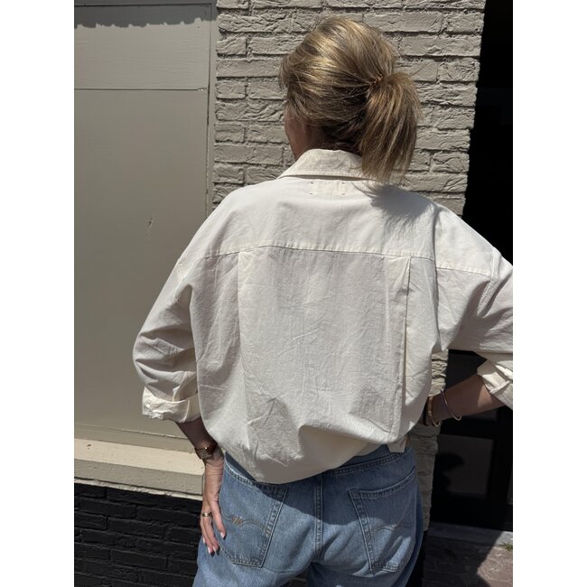 Xirena Sydney Shirt Oysterette