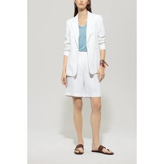 Luisa Cerano Luisa Cerano Linnen blend blazer bleached white