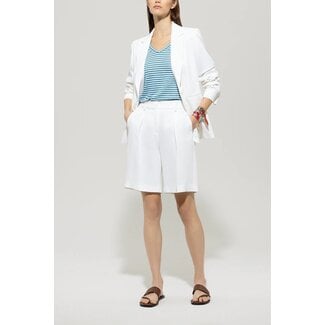 Luisa Cerano Luisa Cerano Bermuda linnen mix bleached white
