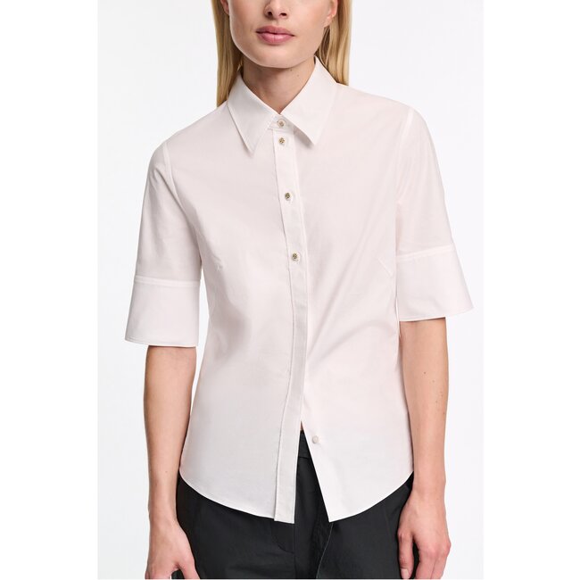 Dorothee Schumacher Pure Power Blouse Pure White fw25