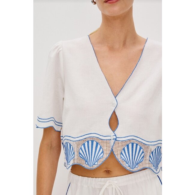 Rails Venice Blouse White