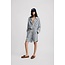 DENIMIST Twisted front shirt blouse streep
