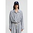 DENIMIST Twisted front shirt blouse streep