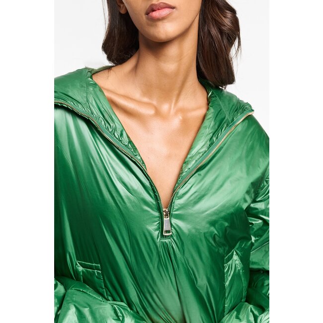 Dorothee Schumacher Cozy Coolness Coat in green