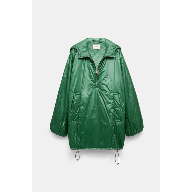 Dorothee Schumacher Cozy Coolness Coat in green