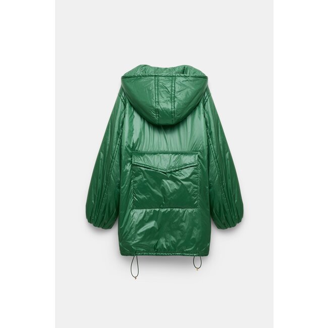 Dorothee Schumacher Cozy Coolness Coat in green