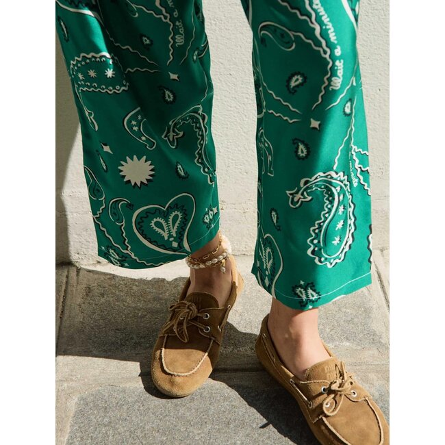 Call It By Your Name Pantalon Western in green