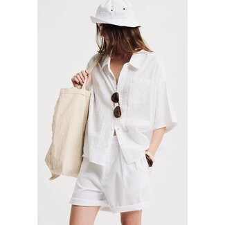 DENIMIST DENIMIST Button Down Shirt white seersucker