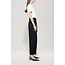 Luisa Cerano Gabardine tapered broek marine