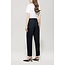 Luisa Cerano Gabardine tapered broek marine