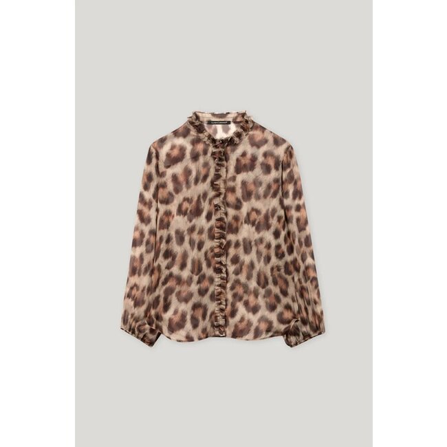 Luisa Cerano Animal print blouse