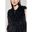Luisa Cerano Bohemian feather gilet