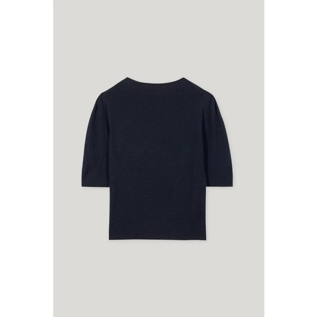 Luisa Cerano Truitje cashmere korte mouw