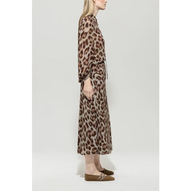 Luisa Cerano Skirt with animal print