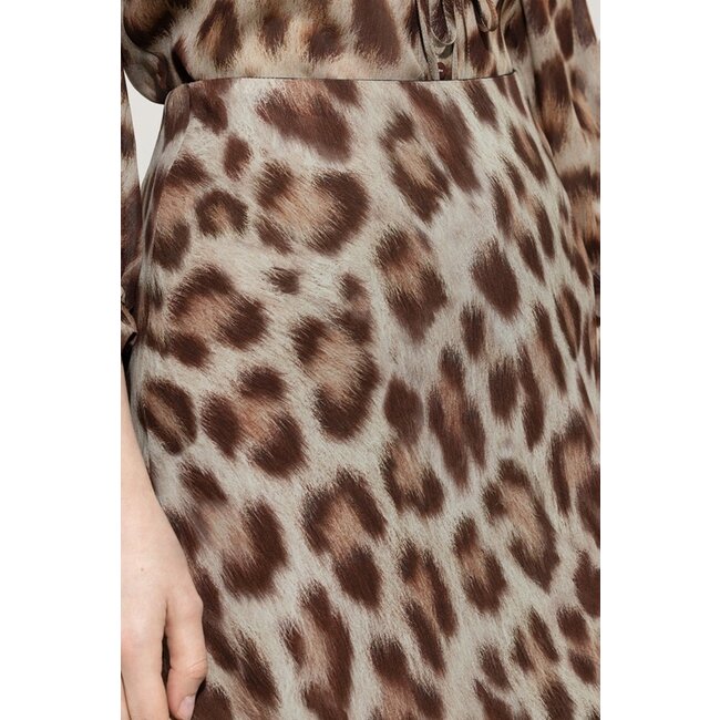 Luisa Cerano Skirt with animal print