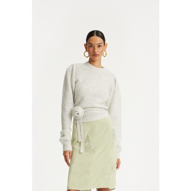 ROTATE Knit Puff truitje Snow White