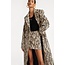 Rotate ROTATE Printed Faux Fur Skirt