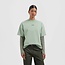 Olaf Retro  logo boxy Tee green milieu