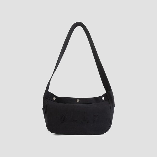 Olaf Small Newspaper Bag Black