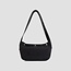 Olaf Small Newspaper Tas Black