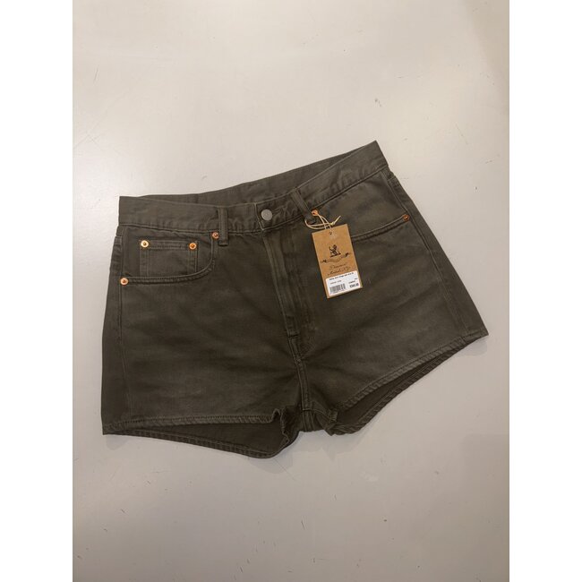 DENIMIST Haisley short vintage dark olive