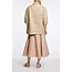 Dorothee Schumacher Shiny Coolness jackje Shimmering Sand