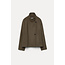 POMANDÈRE Felted wool cloth peacoat