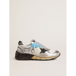 Golden Goose Golden Goose Running dad mesh and laminated leather