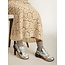 Golden Goose Running dad sneaker mesh and laminated leather