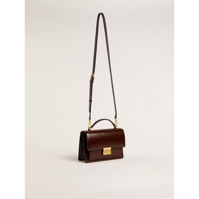 Golden Goose Venezia tas shiny leather gold metal details