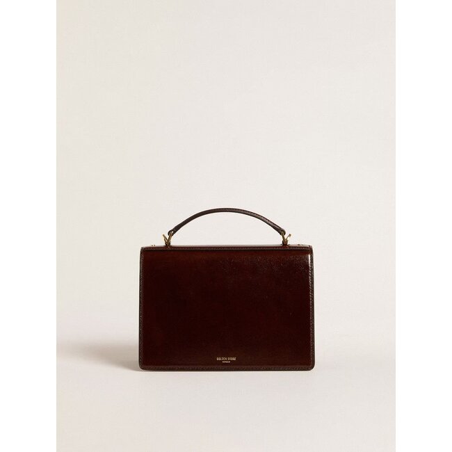 Golden Goose Venezia tas shiny leather gold metal details