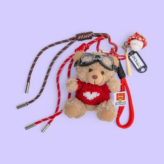 Shouia Shouia Bijou De Sac Teddy Red