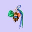 Shouia Shouia Bijou De Sac Kiki Heart Vert