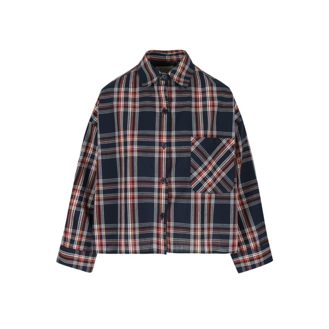 RAE Antwerp Nikki blouse blue check