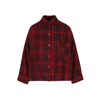 RAE Antwerp RAE Antwerp Nikki blouse in redwine check
